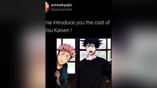 fyp jujutsukaisen jjk gojo itadori megumi nobara anime