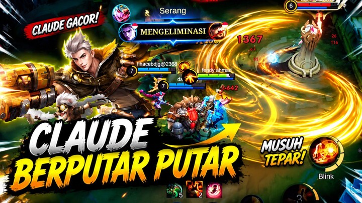 claude berputar putar mlbb