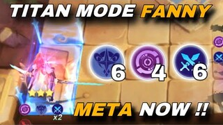 TITAN MODE FANNY !! 6 ASTRO POWER + 6 SWORDSMAN + ASPIRANTS = PERFECT META ‼️