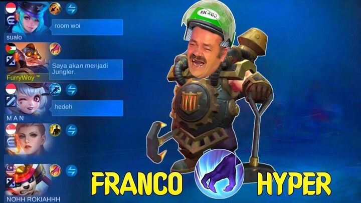 FRANCO.EXE __ FRANCO HYPER - RUSUH BUFF WARGA EPIC BADAK 🤣