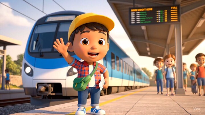 Ardi dan Kereta  | Animasi 3D Anak-anak Penuh Petualangan & Edukasi"