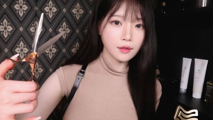 【นาระบำบัด】| คอสเพลย์ | การตัดผมแบบผ่อนคลาย | ช่วยให้นอนหลับ | อ่อนโยน