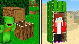 Mikey and JJ Built Most Hidden Bases in Minecraft – Maizen?