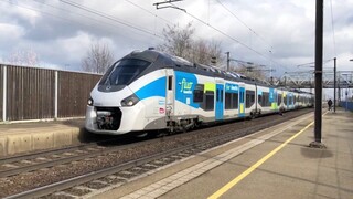 *SUPER LEGEND DRIVERS* FAST TGVS AND INTERCITYS AT ERSTEIN STATION WITH MANY HORNS!