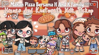 DRAMA AVATAR WORLD | MAKAN PIZZA BERSAMA H AND K FAMILY | HAZURO AND KENTEORTH NAIK PICKUP DIMARAHIN