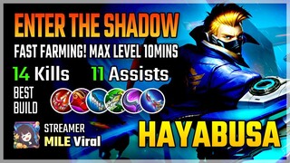 Enter the Shadows | Hayabusa Best Build 2020 Gameplay by MILE Viral | Diamond Giveaway