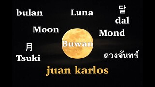 Buwan - juan karlos various cover (Spanish, Deutsche, Korean, Japanese, Bahasa Indonesia)