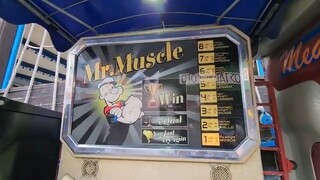Mr. Muscle (1980) by Zamperla | Mechanical Arm Wrestling Machine Gameplay 💪