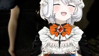 [Whale Girl Sisette] The cute whale girl was frightened by Jiahui and shouted that she would protect