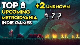 Top 8 Upcoming Metroidvania Indie Games + 2 Metroidvania you might NOT know about