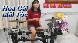 Hoa Cài Mái Tóc Hòa Tấu Drum Cực Phiêu - Ni Ni Drum