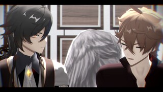 [ Genshin Impact MMD·Li Da / Zhong Gong] Ayo ikuti arus, semuanya sudah gila [Zhong Li & Dadalia]