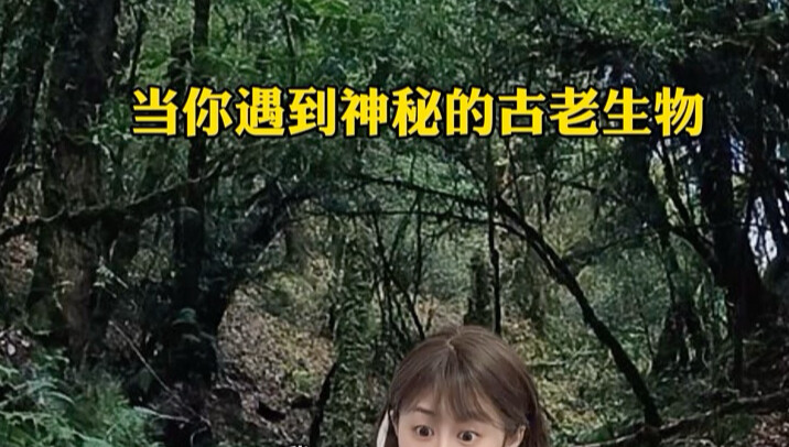 When you encounter a mysterious ancient creature