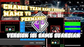 GAME GUARDIAN V101 | CHANGE TEAM NAME & SCOREBOARD NAME TO PERMANENT IN NBA2K20 V98