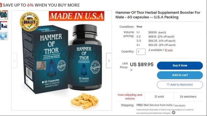 Hammer of thor imported & hammer of thor india difference