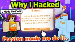 I Got Caught in 4K!! Hacking in Pet Simulator X