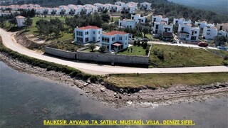 BALIKESİR AYVALİK TA SATİLİK DENİZE SİFİR VİLLA.KOD:1621.HÜSEYİN ÇALIŞKAN:+90-533-522-0028