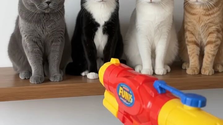 the last one is overactor cat 🐈 😂
