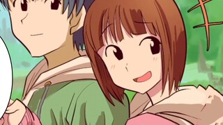 Suddenly a wet girl came to my house, so I had to lend her the bathroom to take a shower... I didn't