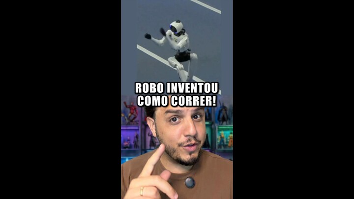 O ROBÔ INVENTOU SEU PRÓPRIO JEITO DE CORRER 😂- Pt BR Brasil #Robôs #InteligênciaArtificial #IA