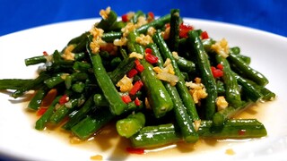 ĐẬU ĐŨA XÀO TỎI món chay đơn giản dễ làm - Thanh cooking