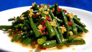 ĐẬU ĐŨA XÀO TỎI món chay đơn giản dễ làm - Thanh cooking