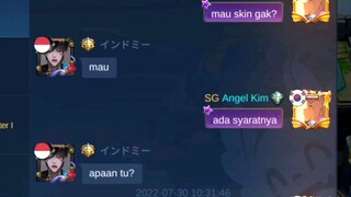 B1 Menang Gift skin,😏