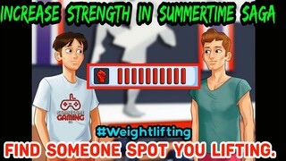 Increase Strength in Summertime saga & Find Someone for Kevin