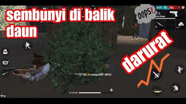 FREE FIRE | ditodong master dari belakang gue