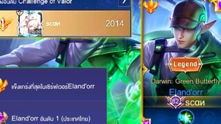 Rov Elandorr อันดับ1ไทย Top 1 Cov แต้ม 2000+ เดินเกมอย่างไว!!จบเกมไม่ถึง10นาที