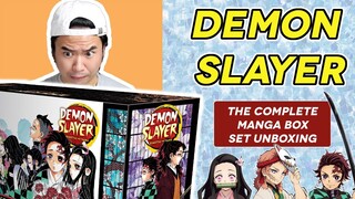 KIMETSU NO YAIBA MANGA COMPLETE Box Set UNBOXING