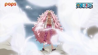 Doffy lần đầu thấy Luffy trình làng gear four