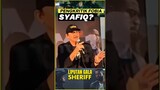 SHERIFF: Pengkritik Fobia Syafiq Yusof? #sheriff