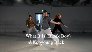 What It Is (Block Boy) ⧸ Learner Class ⧸ @Kooyoung Back mirrored