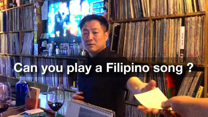 I requested Filipino songs in Korean music bar