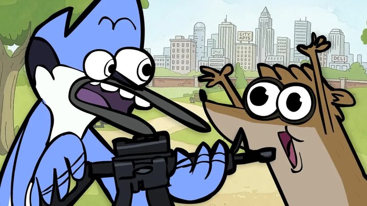 Mordecai and Rigby Got Fired | Daily Work Spoof Animation