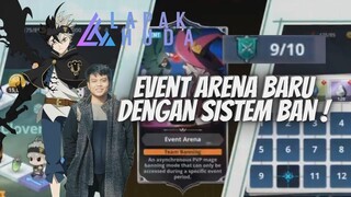 LEAK BARU EVENT ARENA SISTEM ARENA BARU DENGAN BAN CLASS 🍀 BLACK CLOVER MOBILE