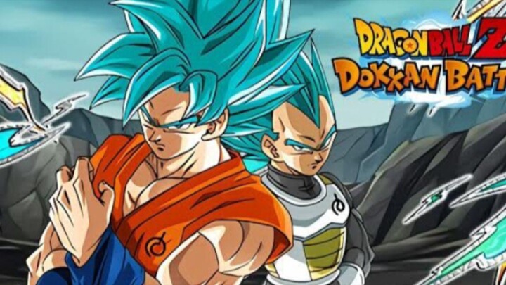 ฝึกพากย์ ssjb goku and vegeta ssjb จากเกม dokkan