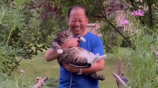 For elderly people, keeping a cat is more about companionship, isn't it?