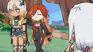 [Penguasa Sejati yang Lemah Hati] Mavica: ( •̀ ω •́ )✧ Xinoning: 😡😡😡