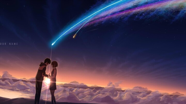 【Makoto Shinkai Anime Mix Cut】 Chỉ cần là ngươi, ta sẽ không buông tay! Hãy đeo tai nghe vào! Mặt tr