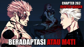 Review Chapter 262 Jujutsu Kaisen - Yuta Harus Kuasai Sepenuhnya Tubuh Gojo Jika Tidak Ingin M4ti!