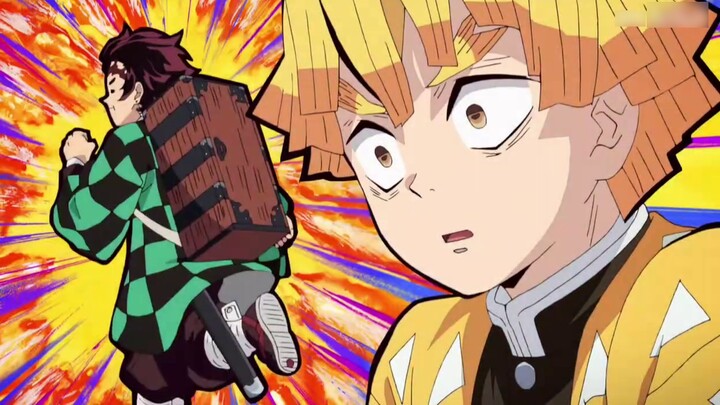 Zenitsu is so outrageous and reliable, even if Nezuko becomes a ghost he still thinks she needs to b