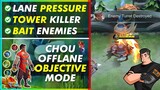 I TRIED HONDA BEAST'S "CHOU OFFLANE: OBJECTIVE MODE" (MUST WATCH) - MLBB