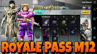 NUEVO PASE DE BATALLA M12 de PUBG MOBILE | ROYALE PASS M12 PUBG MOBILE