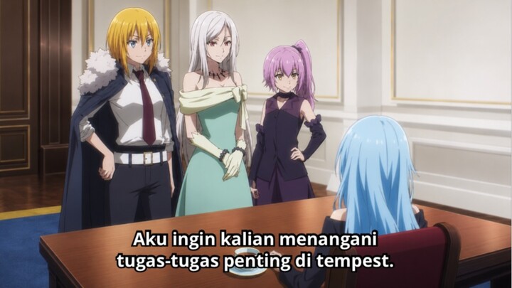 Tensura Season 4 Episode 15 - 3 Iblis Primordial Menangani Politik Tempest !!!