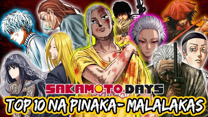 Top 10 Strongest Characters in Sakamoto Days! 💀🔥