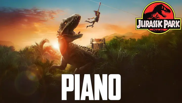 Jurassic World: Camp Cretaceous Main Theme - Farewell Tribute | EMOTIONAL PIANO VERSION