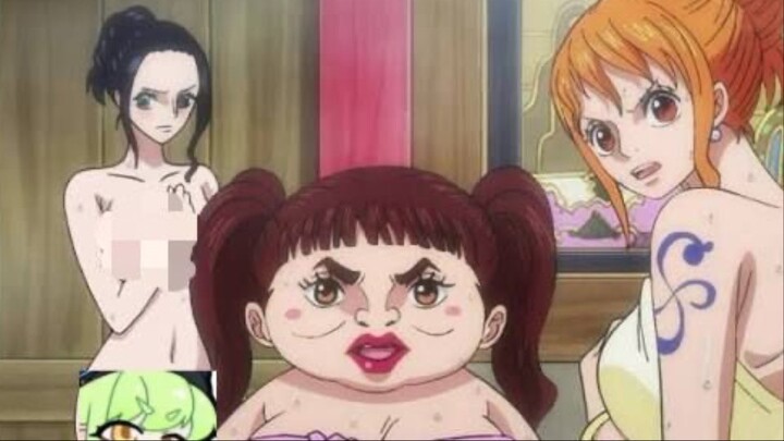 Luffy ketauan intip cewe mandi dan Langsung ena ena berempat