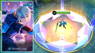 New Ling M-World Skin Preview | MLBB